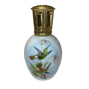 Vintage Limoges Porcelaine Lampe Berger Paris France Air diffuser Hummingbird